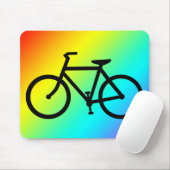 サイクリングシルエット マウスパッド (マウス)