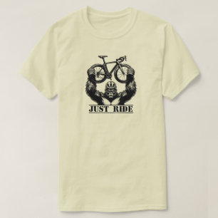 サイクリングジャストライドゴリラ Tシャツ