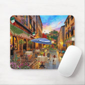 サイクリングスルーイタリアファインアート マウスパッド (マウス)