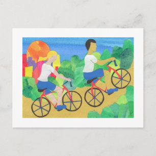 サイクリングセントラルパーク ポストカード