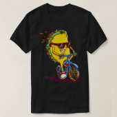サイクリングタコス男性へロードバイクサイクリストG Tシャツ (デザイン正面)
