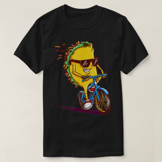 サイクリングタコス男性へロードバイクサイクリストG Tシャツ (デザイン正面)