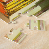 サイクリングダウンクイーン通り、スピートタウン、バルバドス ジグソーパズル (側面)