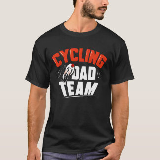 サイクリングダデアムファーザーズデーダレトロ Tシャツ