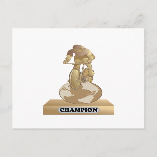 サイクリングチャンピオン ポストカード (正面)