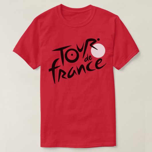 サイクリングツアーデフランスピン Tシャツ (デザイン正面)