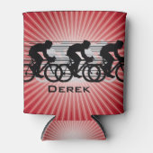 サイクリングデザインクーラーボックス 缶クーラー (正面)