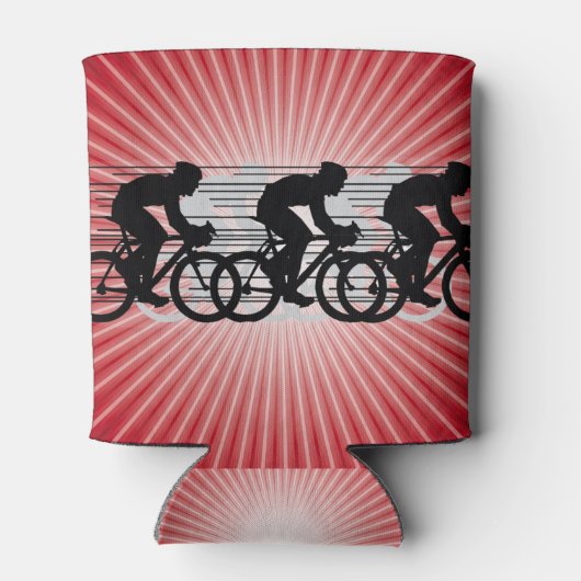 サイクリングデザインクーラーボックス 缶クーラー (裏面)