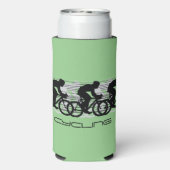 サイクリングデザインセルツァークーラーボックス スリム缶クーラー (Seltzer裏面)