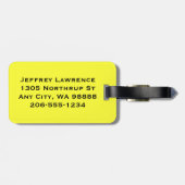 サイクリングデザインラゲッジタグ ラゲッジタグ (裏面横)