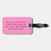 サイクリングデザインラゲッジタグ ラゲッジタグ (裏面横)