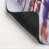 サイクリングトラックレース自転車サイクル自転車 マウスパッド (コーナー)