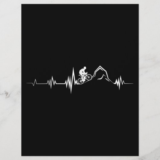 サイクリングハートビートレース自転車マウンテンバイク チラシ (正面)