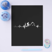 サイクリングハートビートレース自転車マウンテンバイク チラシ (シングル)