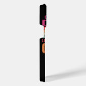 サイクリングパパは普通のパパのようにクールTシャツ iPhoneケース (右側面)