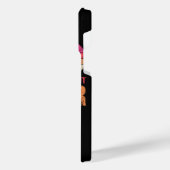 サイクリングパパは普通のパパのようにクールTシャツ iPhoneケース (左側面)