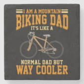 サイクリングパパマウンテンバイクもしくは自転車に乗る人それは通常のようである ストーンコースター (正面)