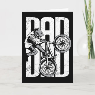 サイクリングパパ マウンテンバイク BMX ハッピーファザーズデー カード