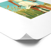 サイクリングビーチ ポスター (角)