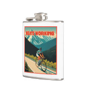 サイクリングビート作業 フラスク (左)