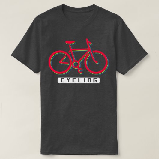 サイクリングフィットネス遠足 Tシャツ (デザイン正面)