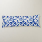 サイクリングフリースタイルパターン.w x4オフホワイトBG ボディピロー (裏面)