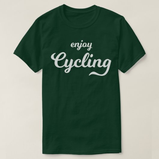 サイクリングプレゼント Tシャツ (デザイン正面)