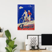 サイクリングポスター 自転車プリント 自転車アート ポスター (ホームオフィス)