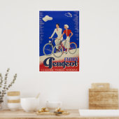 サイクリングポスター 自転車プリント 自転車アート ポスター (キッチン)
