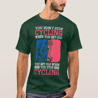 サイクリングマウンテンサイクリングフィットネスバイクツアー Tシャツ