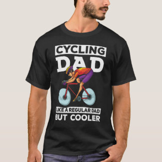 サイクリングマウンテンバイクおもしろい自転車サイクリングMTB Tシャツ