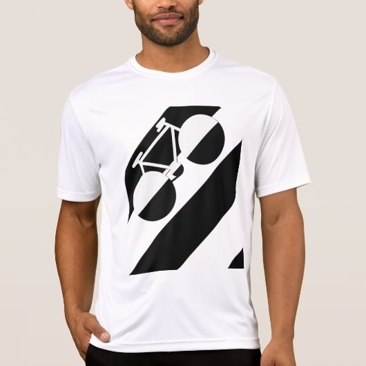 サイクリングモダン自転車衣服 Tシャツ (正面)