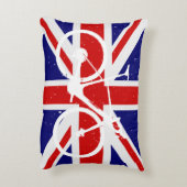 サイクリングユニオンジャック アクセントクッション (裏面(縦))