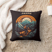 サイクリングライフ、カスタマイズ可能 クッション (ブランケット)