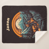 サイクリングライフ、カスタマイズ可能 シェルパブランケット (正面(横))