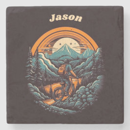 サイクリングライフ、カスタマイズ可能 ストーンコースター