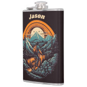 サイクリングライフ、カスタマイズ可能 フラスク (左)