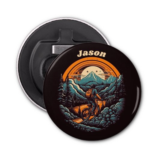 サイクリングライフ、カスタマイズ可能 栓抜き (正面)