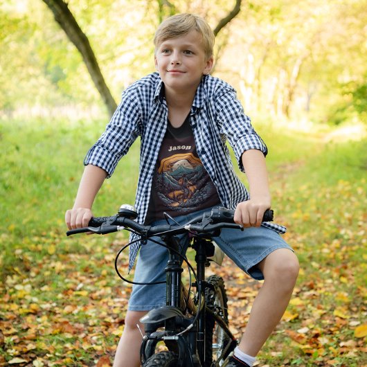 サイクリングライフ、カスタマイズ可能 Tシャツ