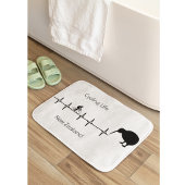 サイクリングライフ、ニュージーランドのカスタマイズ可能 バスマット