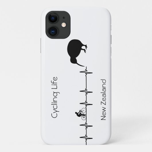 サイクリングライフ、ニュージーランドのカスタマイズ可能 Case-Mate iPhoneケース (裏面)