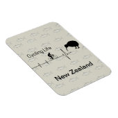 サイクリングライフ（ニュージーランド） マグネット (右側)