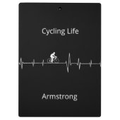 サイクリングライフ、ハートビートのカスタマイズ クリップボード (裏面)