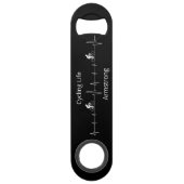 サイクリングライフ、ハートビートのカスタマイズ スピード栓抜き (正面)