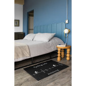 サイクリングライフ、ハートビートのカスタマイズ ドアマット