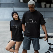 サイクリングライフ、ハートビートのカスタマイズ Tシャツ