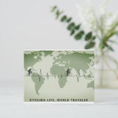 サイクリングライフ、ワールドトラベラー ポストカード (スタンド正面)