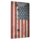 サイクリングライフ、星とストライプ クリップボード (右)