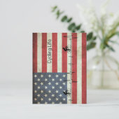 サイクリングライフ、星とストライプ シーズンポストカード (スタンド正面)