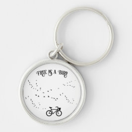 サイクリングライフ、鳥として自由にカスタマイズ可能 キーホルダー